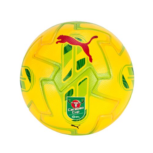 Orbita 1 Carabao Cup Football, PelÃ© Yellow//, size 5 - PUMA - Modalova