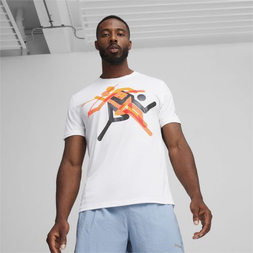 Camiseta con Gráficos Para Hombre Run Faster Icons - PUMA - Modalova