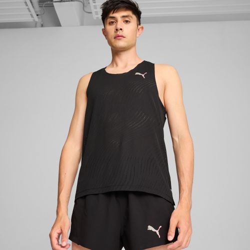 RUN ULTRASPUN Lauftop Herren, Mit Abstract Muster, , Größe: L - PUMA - Modalova