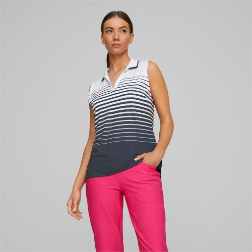 Mattr Sl Stripe Golf Polo Shirt Women, Dark Blue, size Large - PUMA - Modalova