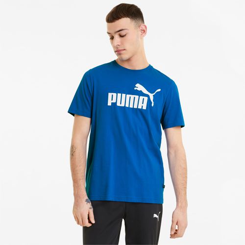 Essentials Logo T-Shirt Men, Blue, size 3XL - PUMA - Modalova