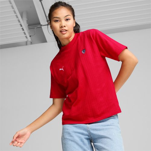 Scuderia Ferrari Style Tee Women, Red, size Large - PUMA - Modalova