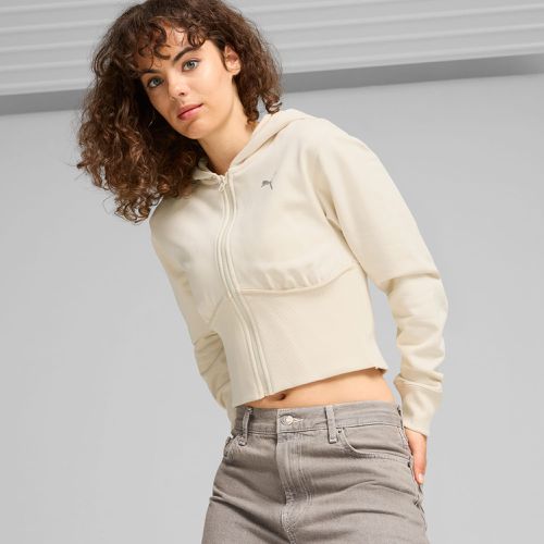 Felpa con cappuccio cropped DARE TO da, /Altro - PUMA - Modalova