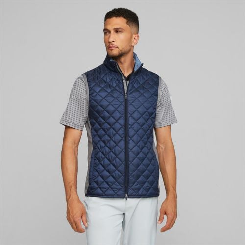 Men's Golf Frost Quilted Vest Jacket, Dark Blue, size 3X Large - PUMA - Modalova