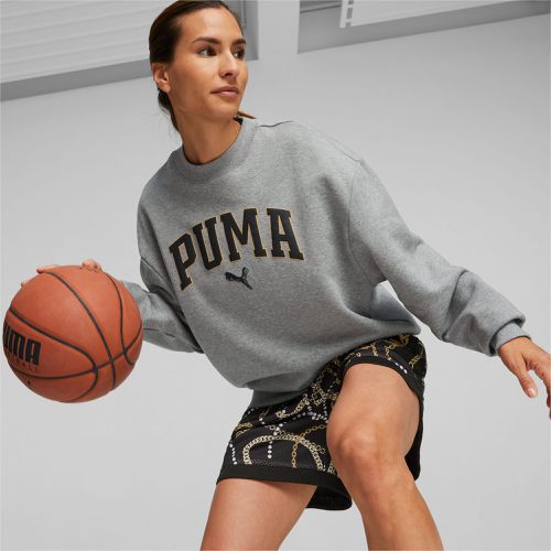 Gold Standard Basketball Sweatshirt Damen, Mit Heide, , Größe: L, Kleidung - PUMA - Modalova