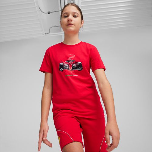 Scuderia Ferrari Race Youth Motorsport Graphic T-Shirt, Red, size 13-14 Youth - PUMA - Modalova