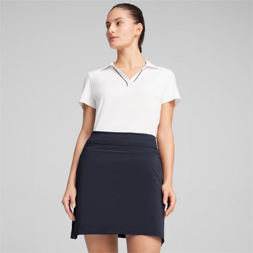 Cloudspun Kurzärmeliges Golf Poloshirt mit Paspel Damen, , Größe: L, Kleidung - PUMA - Modalova