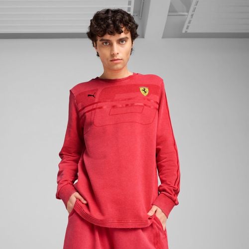 Scuderia Ferrari Desert Sun Crewneck Herren, , Größe: L, Kleidung - PUMA - Modalova