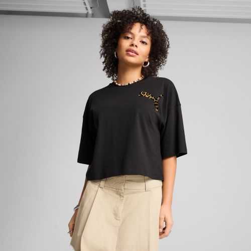 T-Shirt oversize LEO LUXE da donna, /Altro - PUMA - Modalova