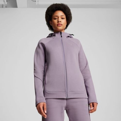 Felpa con zip integrale e cappuccio EVOSTRIPE da donna, /Altro - PUMA - Modalova