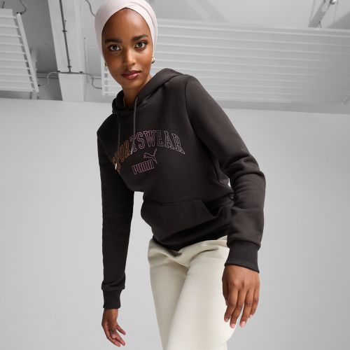 ESS+ LOGO LAB Hoodie Damen, , Größe: L, Kleidung - PUMA - Modalova