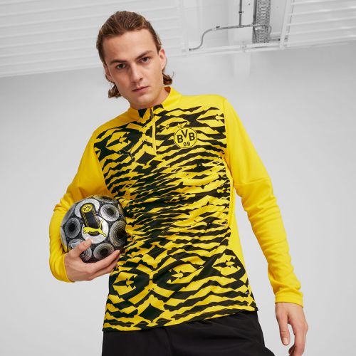 Maglia pre-partita con zip a un quarto Borussia Dortmund da, //Altro - PUMA - Modalova