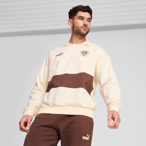 FC St. Pauli ftblCULTURE+ Drill Sweat-Top Herren, /, Größe: 3XL - PUMA - Modalova