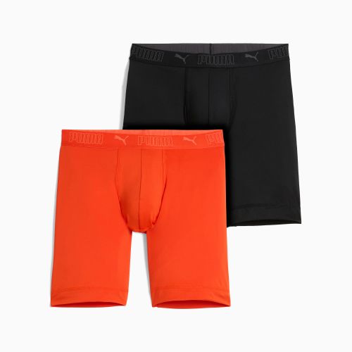 Sport lange Mikrofaser-Herren-Boxershorts 2er-Pack, /, Größe: L, Kleidung - PUMA - Modalova