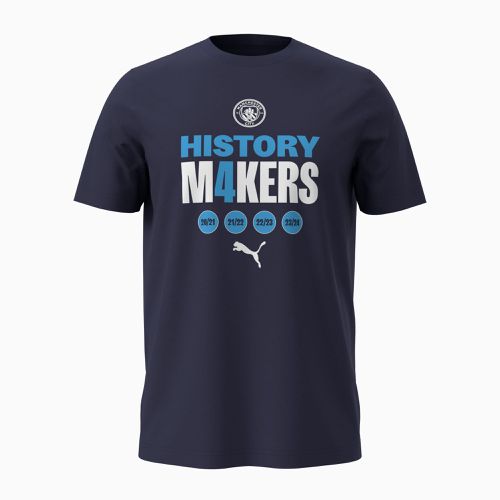 Manchester City Connect 4 Winners' T-Shirt, , Größe: S, Kleidung - PUMA - Modalova