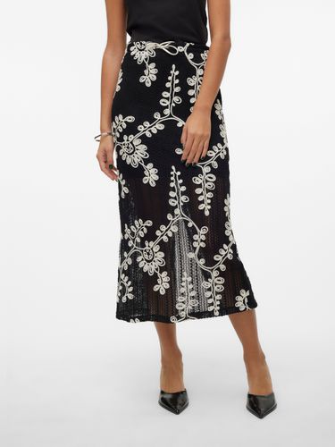 Vmclara High Waist Long Skirt - Vero Moda - Modalova