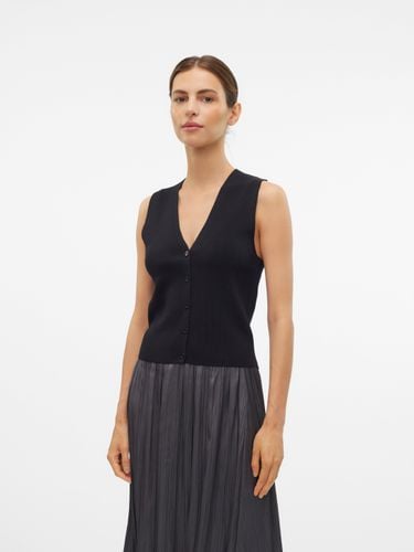 Vmludia Knit Waistcoat - Vero Moda - Modalova