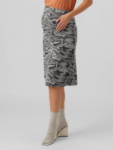 High Waist Midi Skirt - MAMA.LICIOUS - Modalova