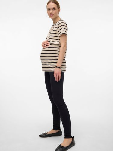 Cotton Maternity-leggings - MAMA.LICIOUS - Modalova