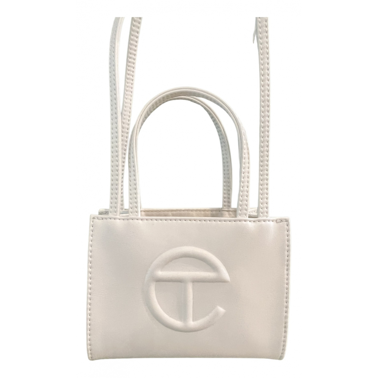 Small Shopping Bag leather tote - Telfar - Modalova
