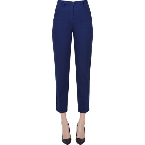 Pantaloni Sarah stile chino - True Royal - Modalova