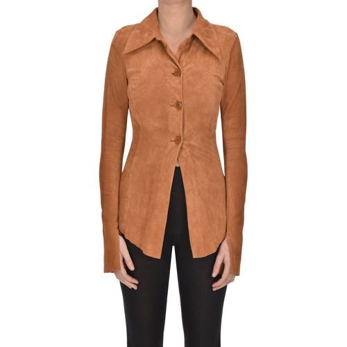 Giacca camicia in suede - Drome - Modalova