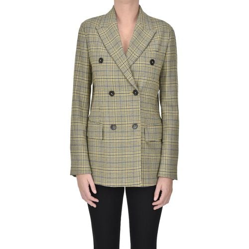 Blazer doppiopetto stampa principe di Galles - Slowear - Modalova