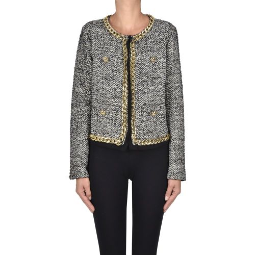 Giacca stile Chanel in tweed - Ermanno Firenze by Ermanno Scer - Modalova