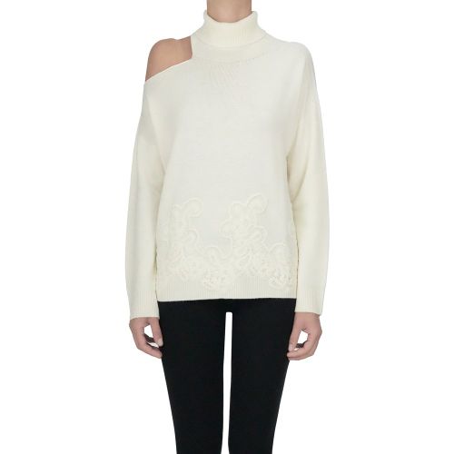 Pullover dolcevita a scatoletta - Ermanno Firenze by Ermanno Scer - Modalova