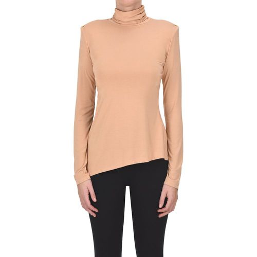 T-shirt dolcevita in modal - Elisabetta Franchi - Modalova