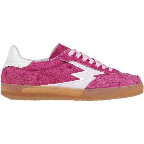 Sneakers in suede effetto used - Moaconcept - Modalova