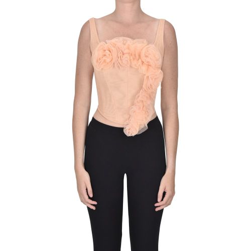 Top bustier in tulle - Cipessa - Modalova