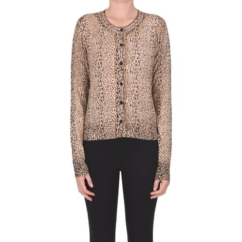 Cardigan stampa animalier - Twinset Milano - Modalova