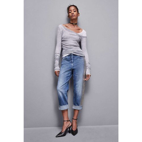 Boyfriend-Jeans mit niedrigem Bund - PATRIZIA PEPE - Modalova