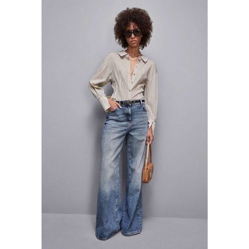 Wide-Leg Jeans mit niedrigem Bund - PATRIZIA PEPE - Modalova