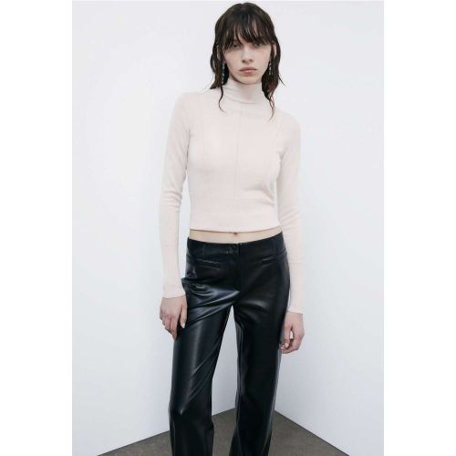 Rollkragenpullover aus reiner Wolle mit Stickerei - PATRIZIA PEPE - Modalova