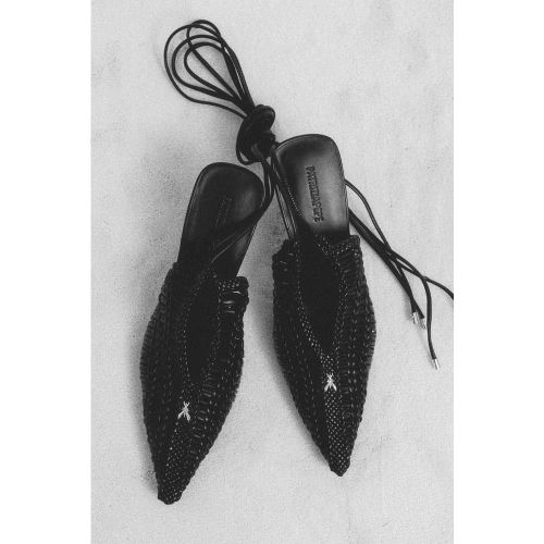 Slingback intrecciate Handcraft Minimal Shape - PATRIZIA PEPE - Modalova