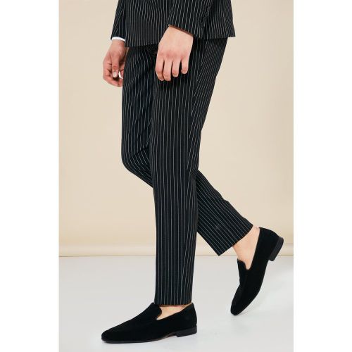 Pantalón De Traje Ajustado Con Raya Diplomática - boohoo - Modalova