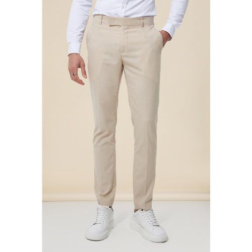 Pantalón Pitillo Elegante Con Cadena - boohoo - Modalova
