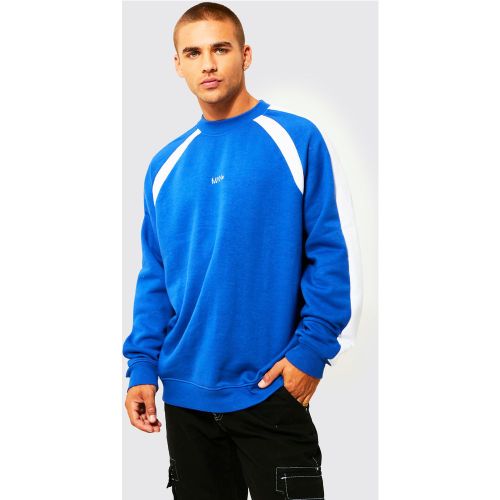Sudadera Oversize Con Colores En Bloque - boohoo - Modalova