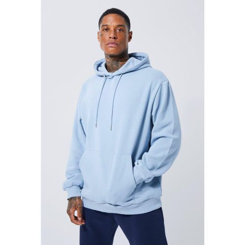 Sudadera Con Capucha Oversize, Azul - boohoo - Modalova