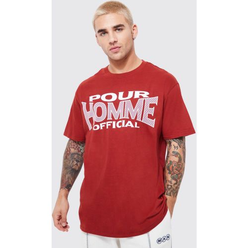Oversized Homme Graphic T-Shirt - boohoo - Modalova