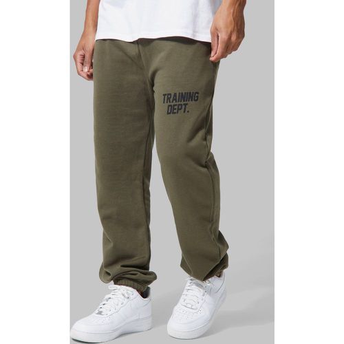 Pantalón Deportivo Man Active Oversize Training Dept - boohoo - Modalova