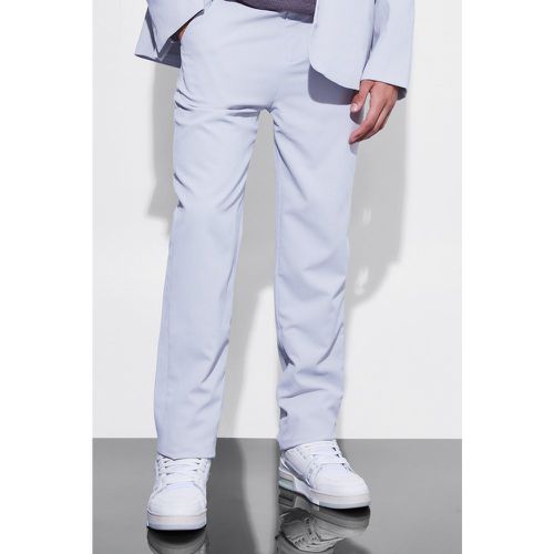 Pantaloni completo dritti effetto goffrato - boohoo - Modalova