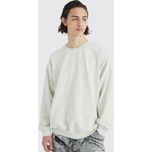 Sudadera básica oversize recta con capucha