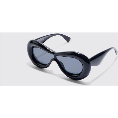 Gafas De Sol Infladas, Negro - boohoo - Modalova