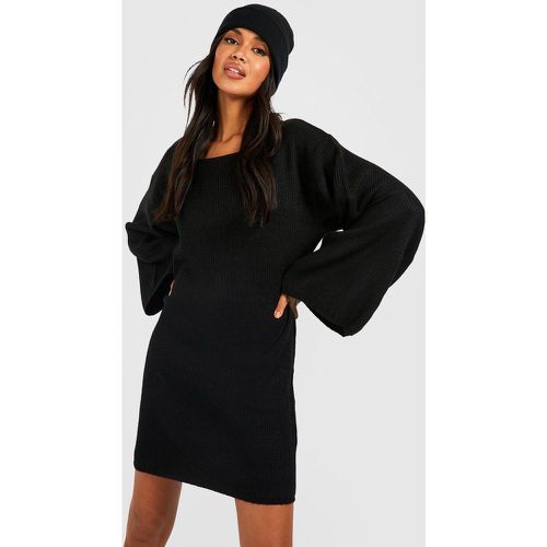 Vestido Jersey Oversize Con Mangas Anchas - boohoo - Modalova