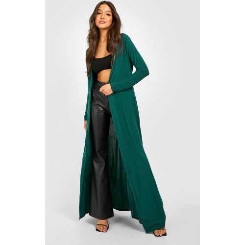 Kimono Maxi Ceñido Con Abertura Lateral - boohoo - Modalova