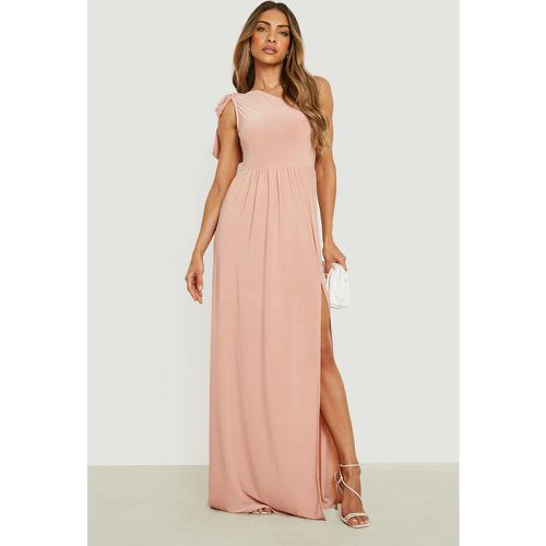 Vestido Maxi Ceñido Con Un Hombro Descubierto - boohoo - Modalova