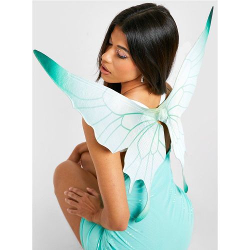 Ali di fata di Halloween, Verde - boohoo - Modalova